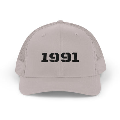 Vintage 1991 Snapback Trucker Cap, Retro Hat, Birthday Gift, Fashion Accessory, Casual Wear, Unisex Cap - TRV