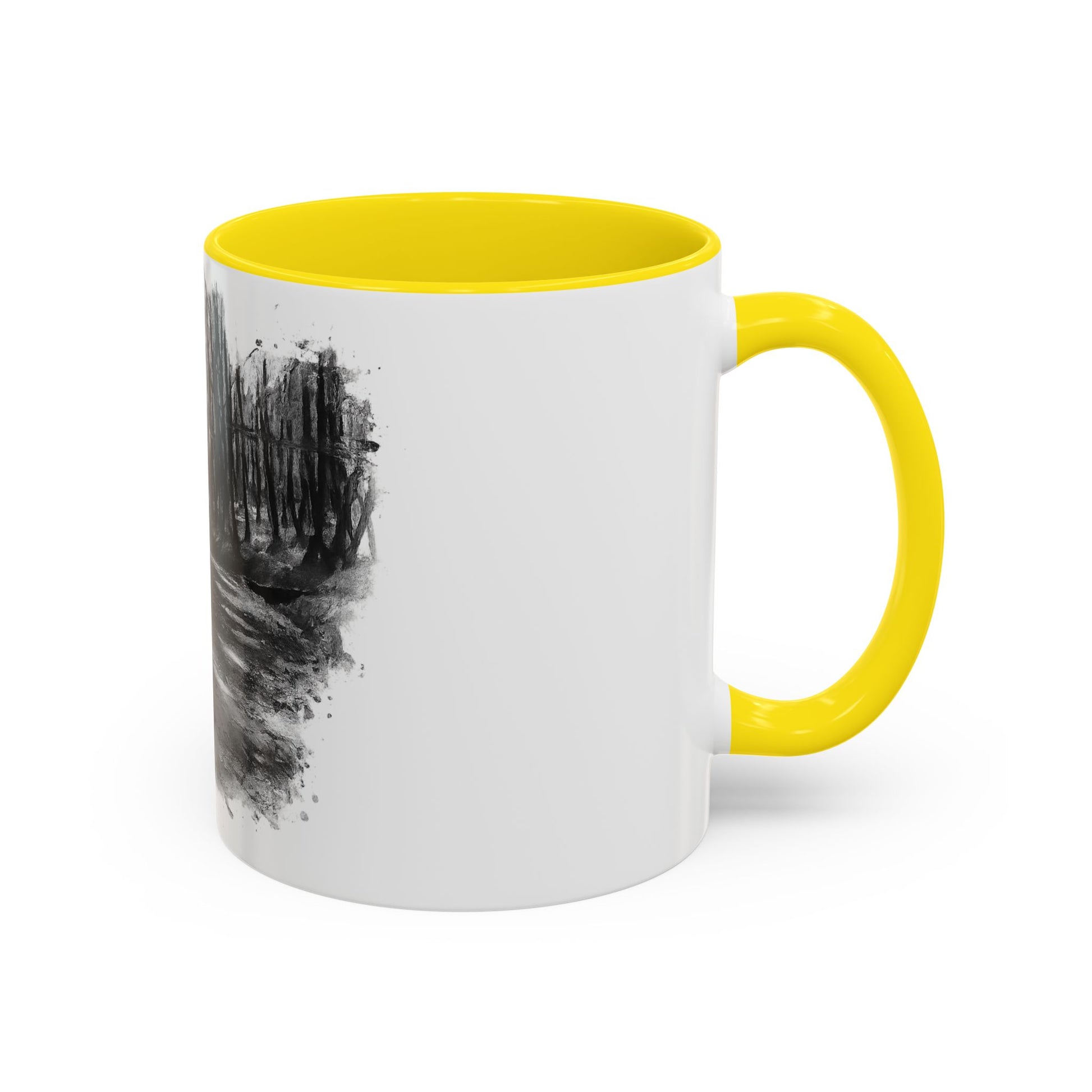 Moody Abstract Forest Coffee Mug | Unique Gift for Nature Lovers, Cozy Home Decor, Perfect for Coffee, Tea, and Hot Chocolate - TRV