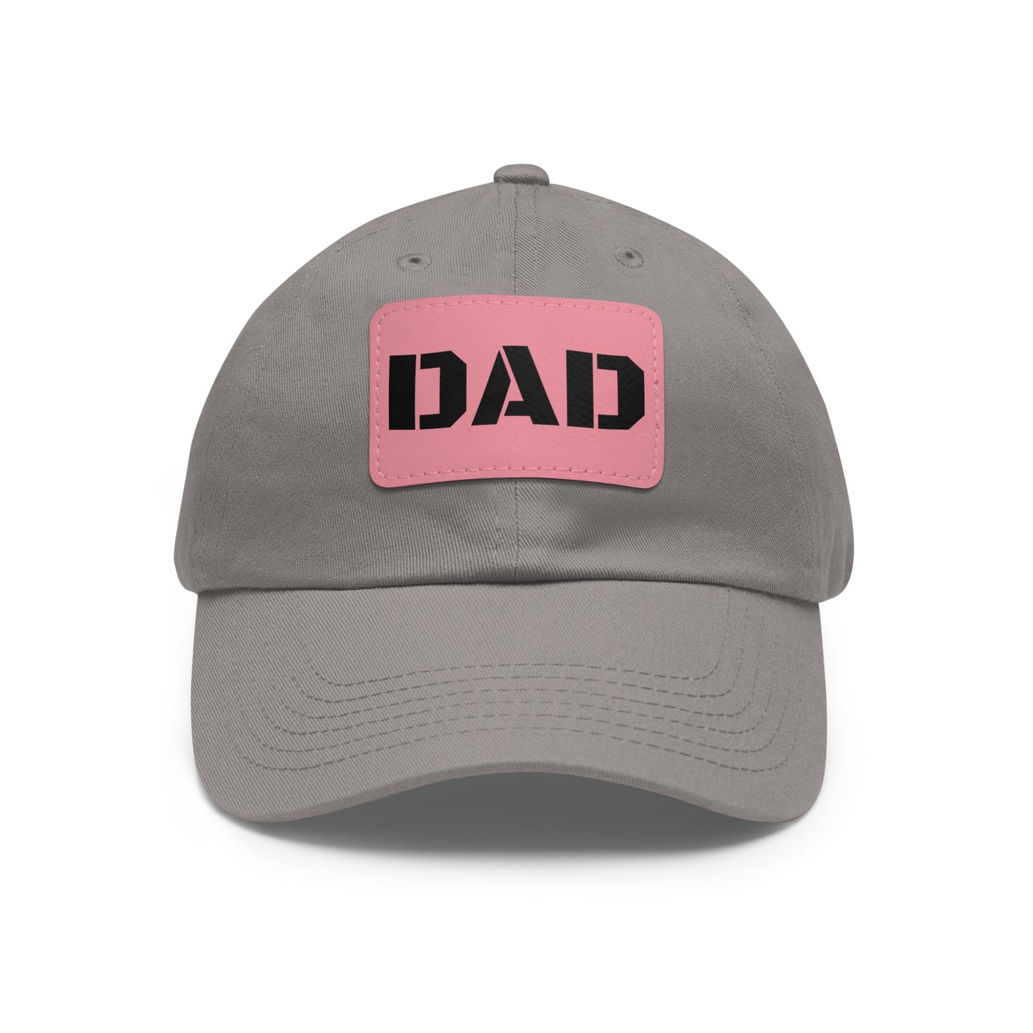 Stylish Dad Hat with Leather Patch | Perfect Gift for Fathers Day, Casual Wear, Dad's Birthday, Outdoor Activities