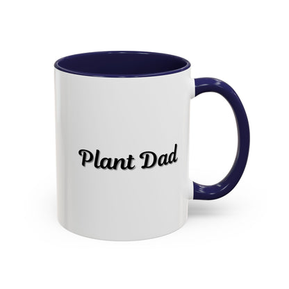 Plant Dad Accent Coffee Mug - Perfect Gift for Gardening Enthusiasts
