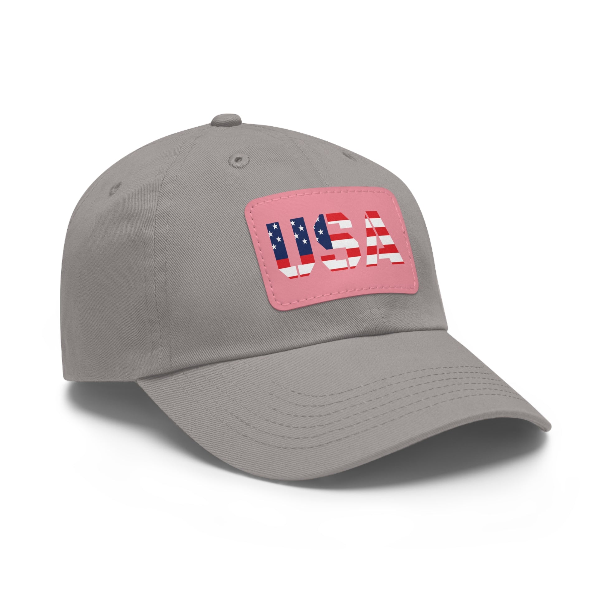 Dad Hat with USA Leather Patch - TRV