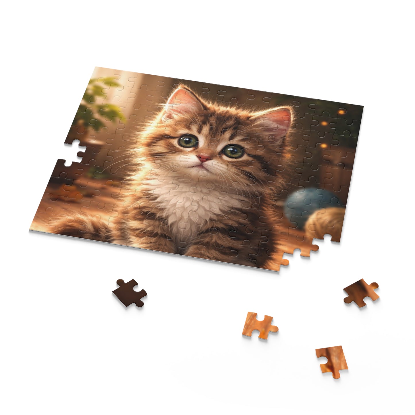 Adorable Tabby Kitten Puzzle