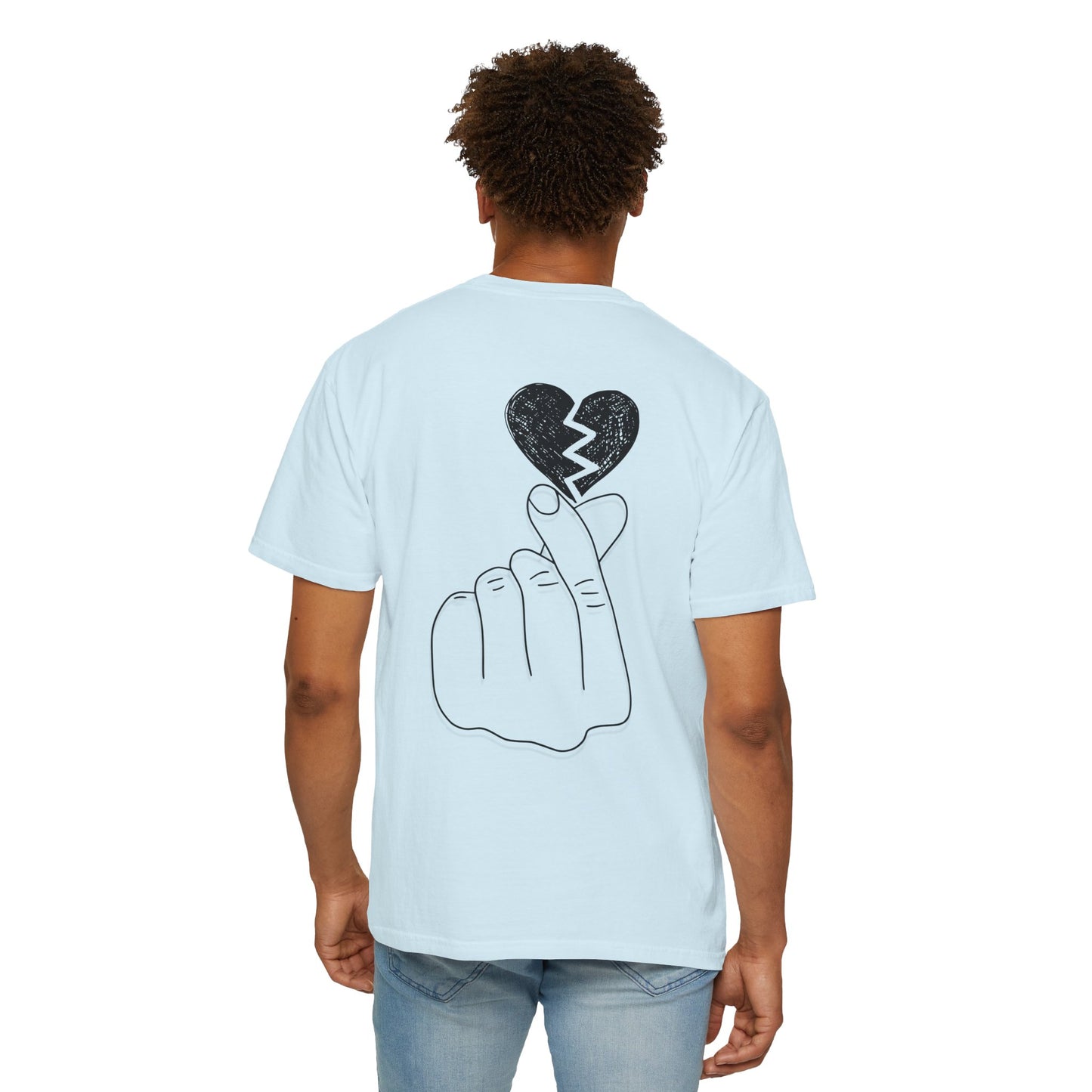 Heartbreak Unisex Garment-Dyed T-Shirt - Trendy Casual Tee for Self-Expression