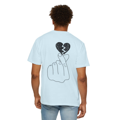 Heartbreak Unisex Garment-Dyed T-Shirt - Trendy Casual Tee for Self-Expression