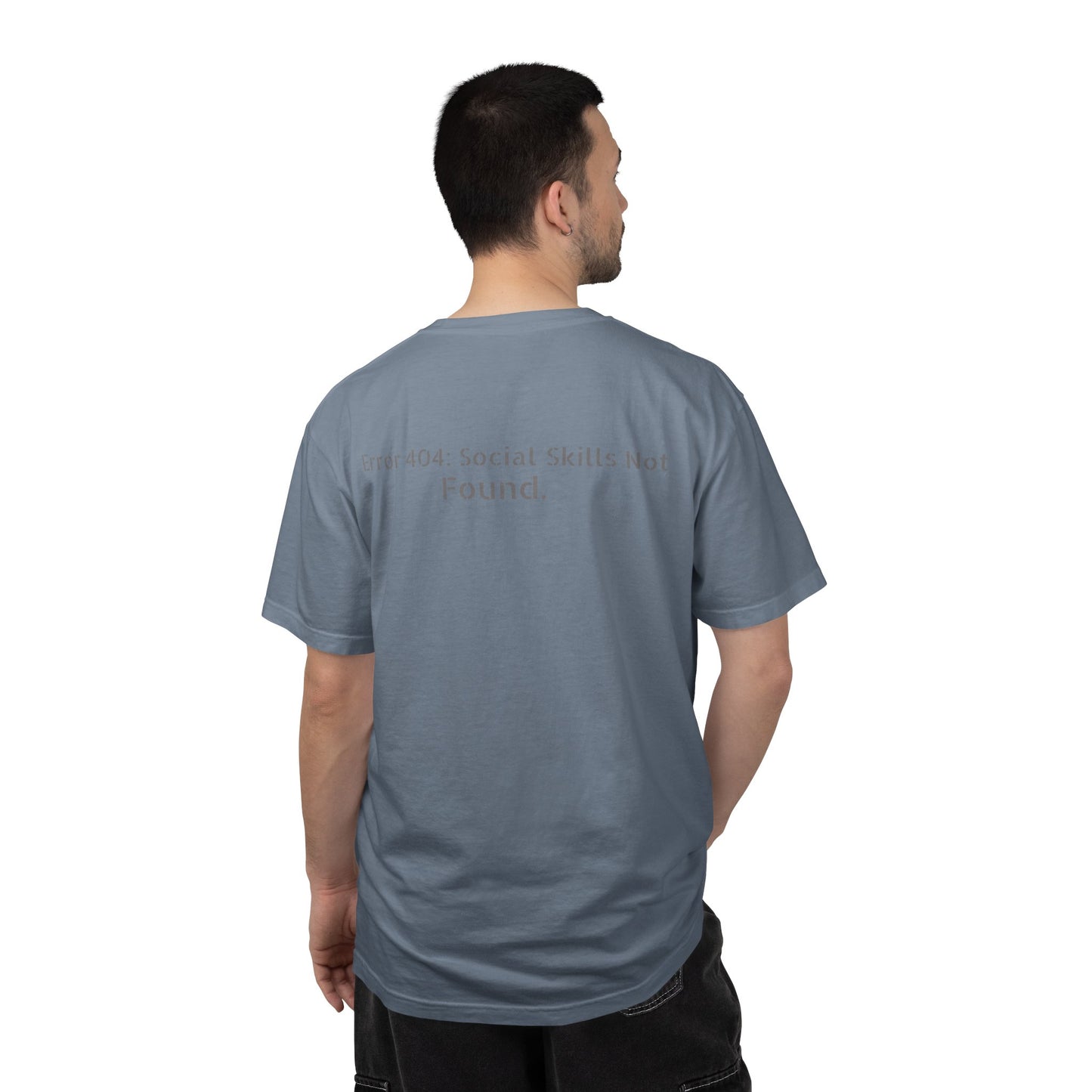 Error 404 Social Skills Not Found T-Shirt | Funny Tech Humor Tee
