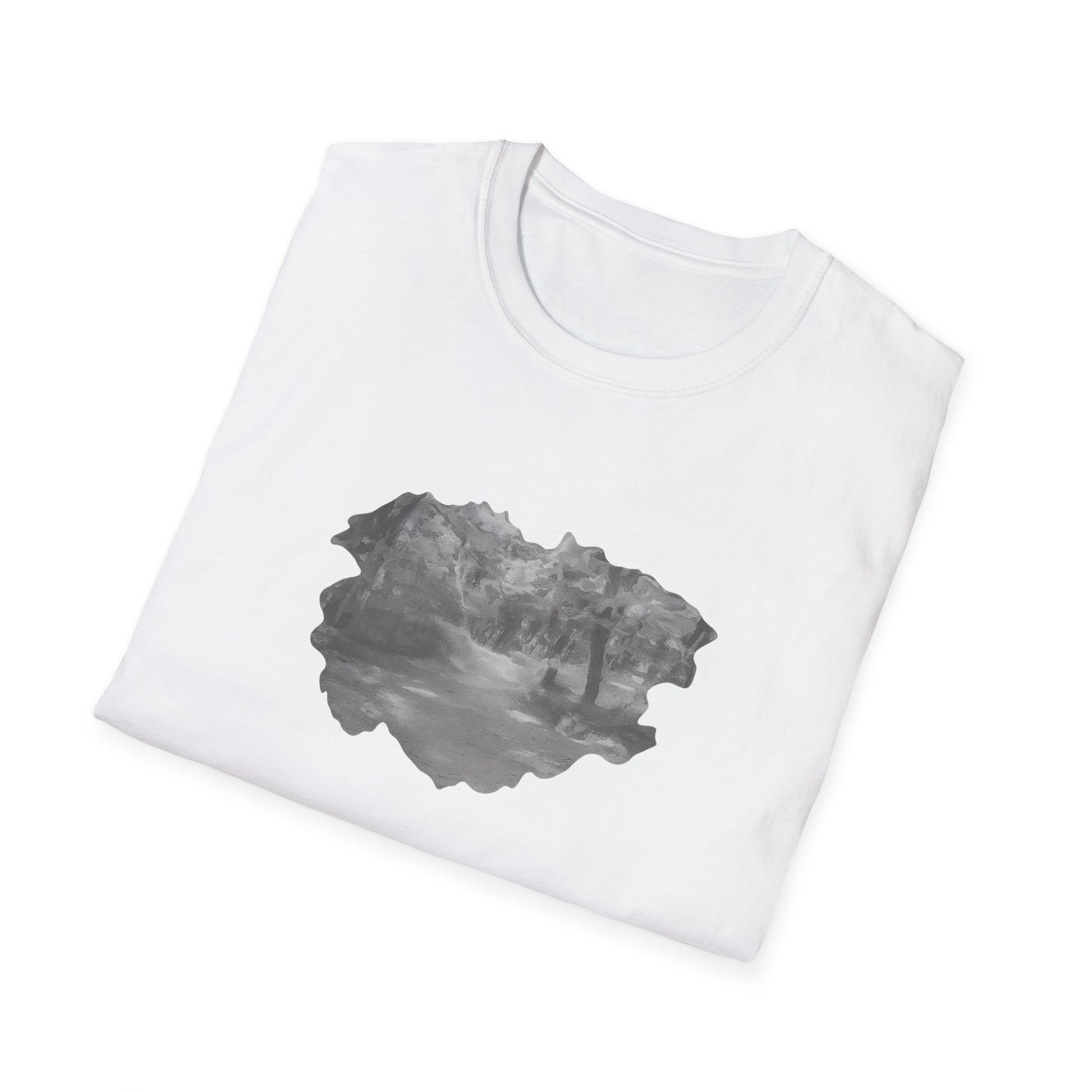 Serene Nature Landscape T-Shirt - Comfortable Unisex Tee, Outdoor Adventures, Nature Lover Gift, Casual Wear, Stylish Spring Top - TRV