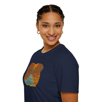 Autumn Pathway Unisex Softstyle T-Shirt, Cozy Fall Shirt, Nature Lover Tee, Scenic Route Top, Gift for Hikers, Casual Wear, Outdoor [...]