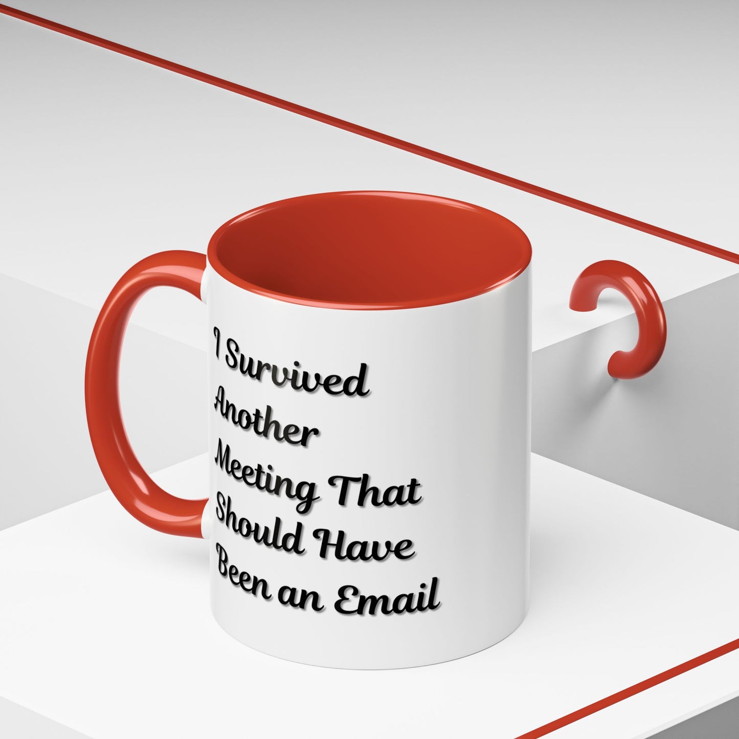 Coffee Mug, Funny Office Mug, Work Meeting Humor, Gift for Coworker, Sarcastic Tea Cup, Boss Gift, Desk Decor, Office Decor