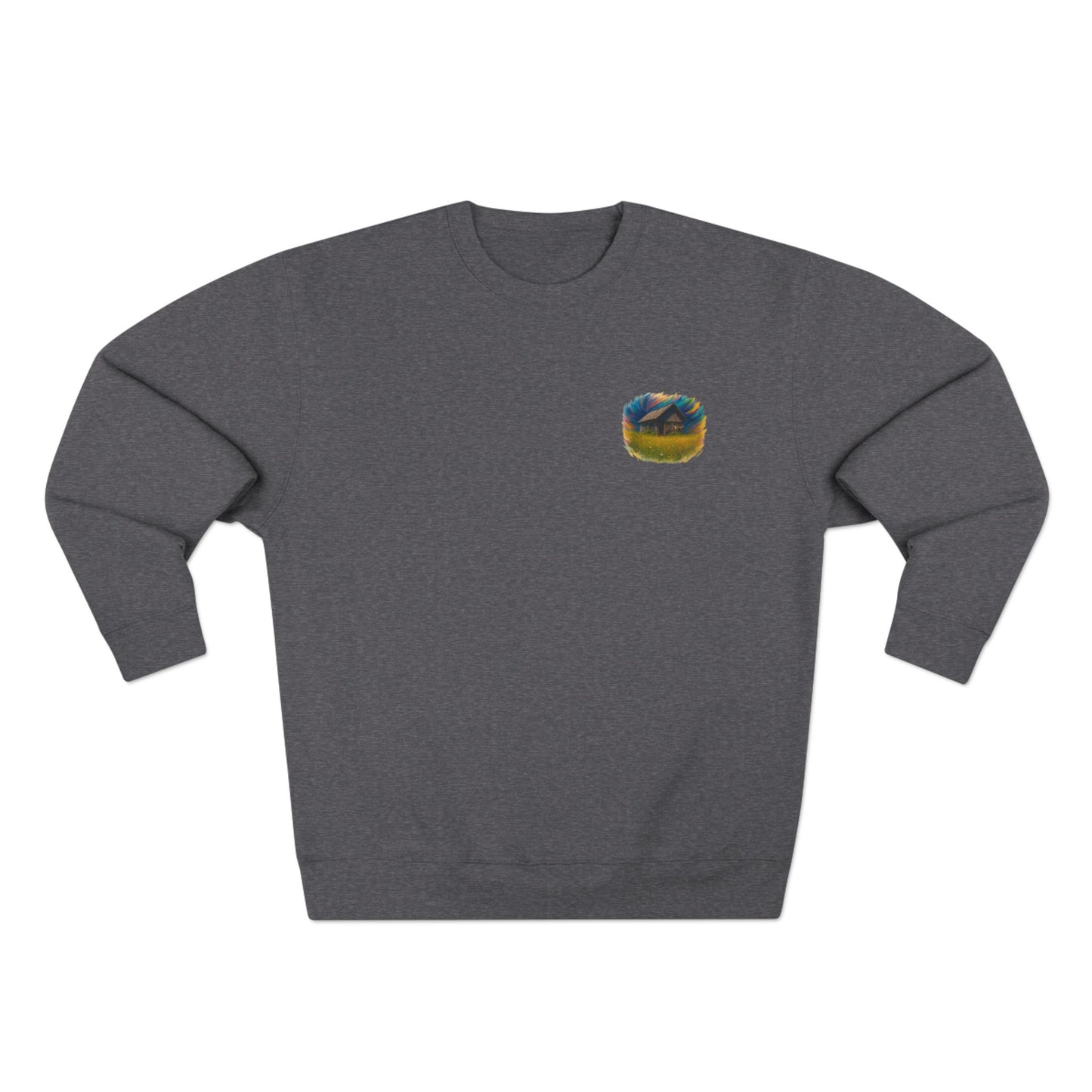 Cozy Dreamers Unisex Crewneck Sweatshirt, Artistic Sweatshirt, Gift for Nature Lovers, Vintage Vibe Apparel, Comfortable Layer, Casual Wear - TRV