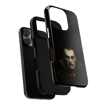 Vampire Phone Case - Tough Cases for Halloween, Gothic Decor, Gifts for Horror Fans, Spooky Accessories, Unique Cellphone Cover - TRV