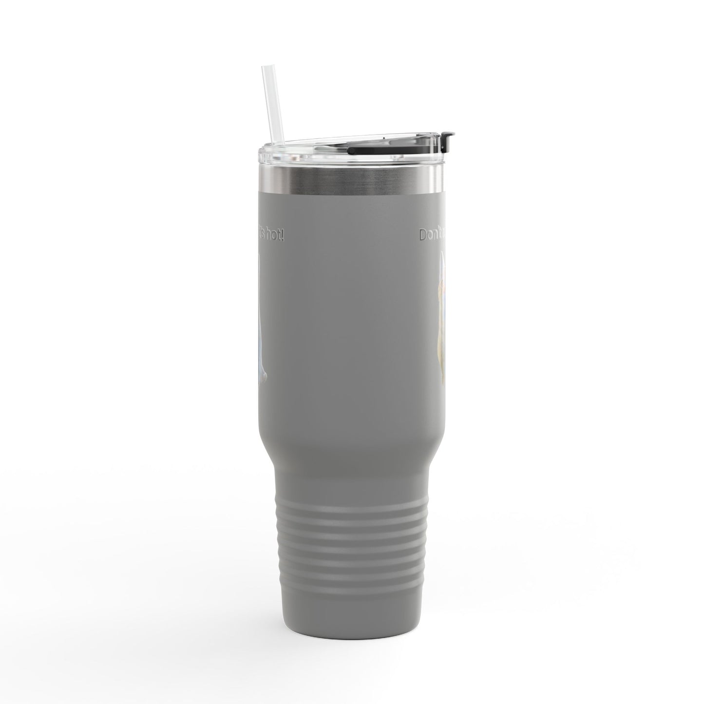 Funny Cat Insulated Travel Mug - 40oz - Perfect for Hot Drinks - TRV