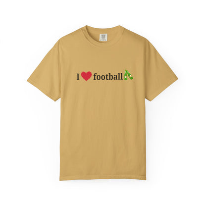 Unisex Football Love Tee - Casual Cotton T-Shirt, Gift for Sports Fans, Comfortable Daily Wear, Perfect for Game Days, Fun Summer Outfits - TRV