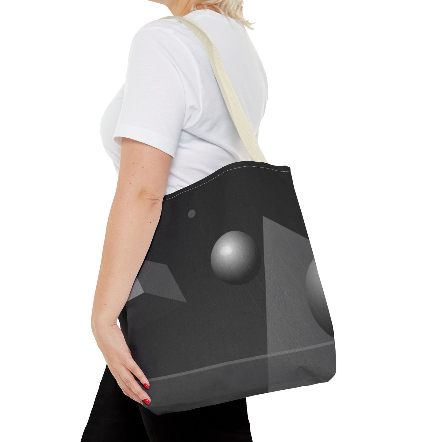 Abstract Monochrome Orb | Tote Bag