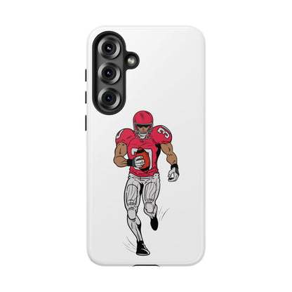 Football Player Tough Case, Sports Phone Cover, Athlete Gift, Tough Phone Case, Fall Sports, Football Lover's Accessory - TRV