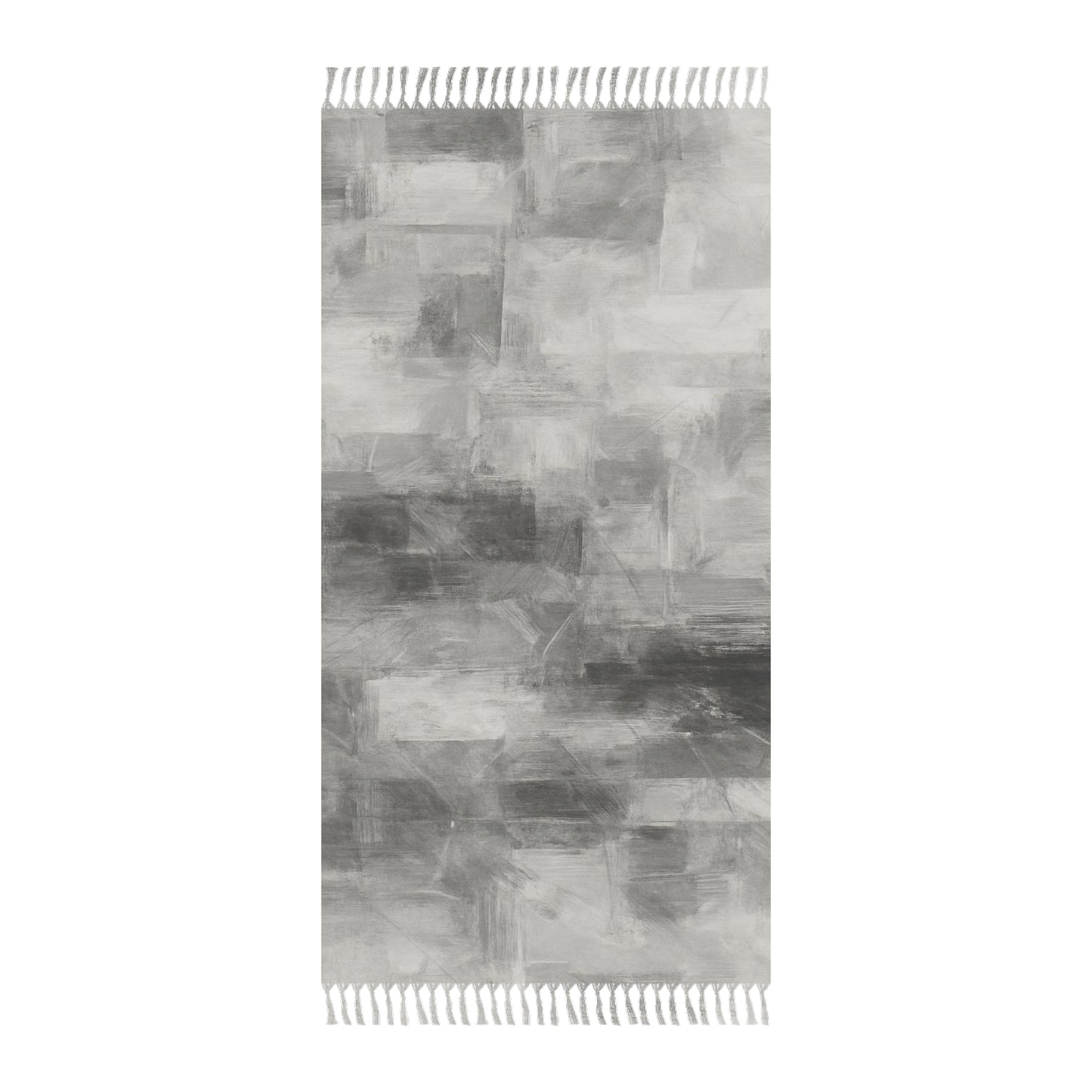 Boho Beach Towel, Elegant Grey Towel, Summer Pool Accessory, Beach Gift, Vacation Essentials