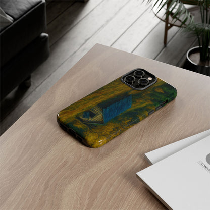 Artistic Phone Case by Tough Cases, Nature-Inspired Phone Protection, Unique Gift for Nature Lovers, Stylish Accessory, Fall Aesthetic - TRV