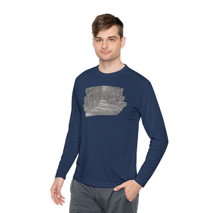Unisex Long Sleeve Tee - Nature Inspired Design, Comfortable Graphic Shirt for Outdoor Lovers, Casual Wear, Gift for Nature [...] - TRV
