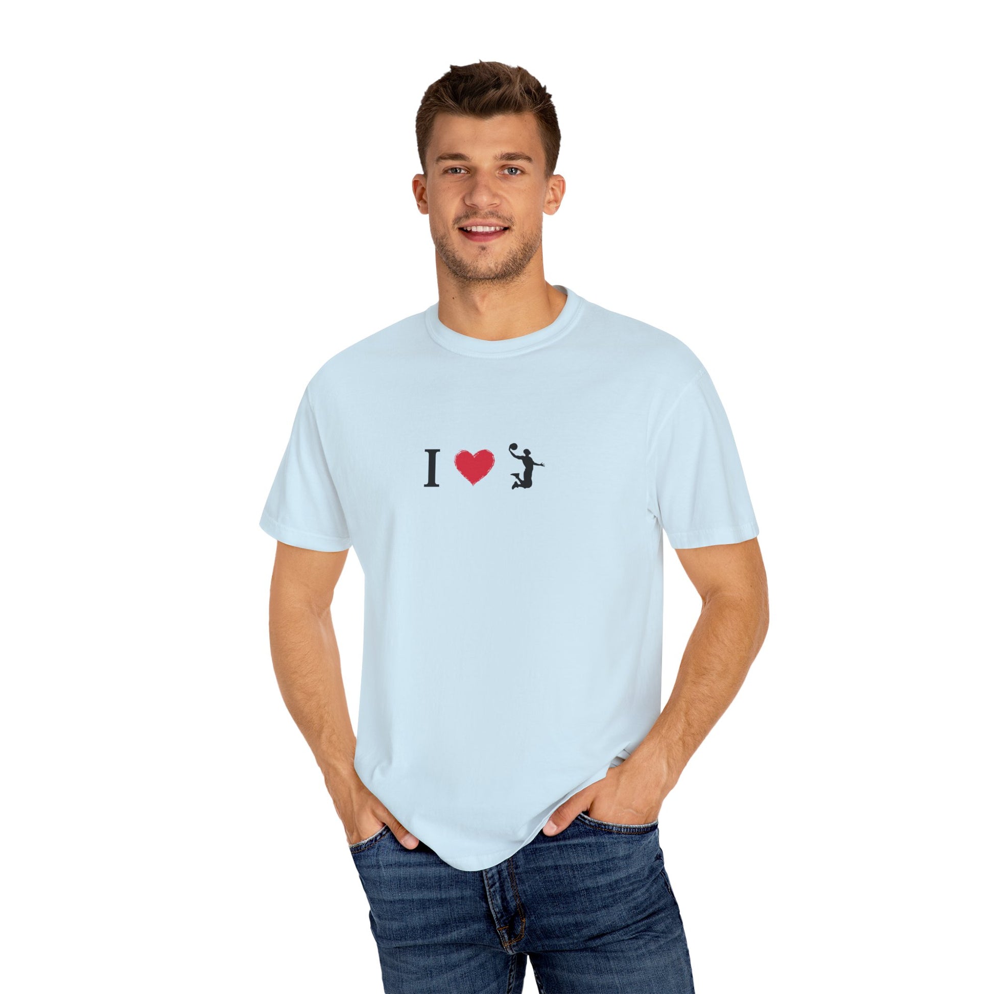 I Love [Activity] Unisex Garment-Dyed T-shirt, Casual Tee, Gift for Him, Gift for Her, Everyday Style, Fun Apparel - TRV