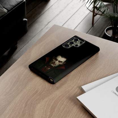 Vampire Phone Case - Tough Cases for Halloween, Gothic Decor, Gifts for Horror Fans, Spooky Accessories, Unique Cellphone Cover - TRV