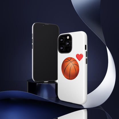 Basketball Phone Case, Love Basketball Case, Sports Gift, Athletic Style, Unique Phone Cover - TRV