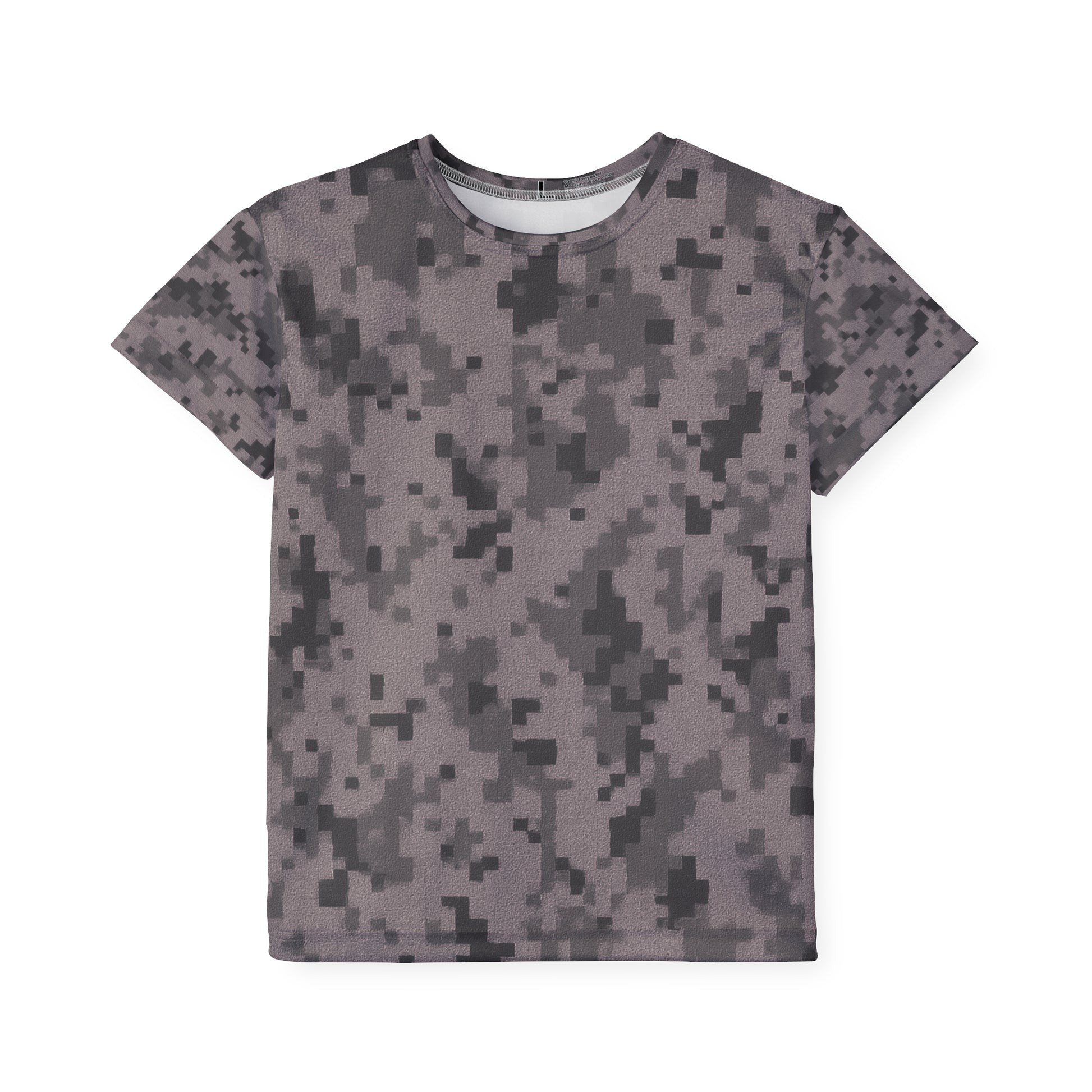 Kids Camouflage Sports Jersey, Activewear, Camo T-Shirt for Boys and Girls, Birthday Gift, Team Spirit, Outdoor Play, Holiday Apparel - TRV