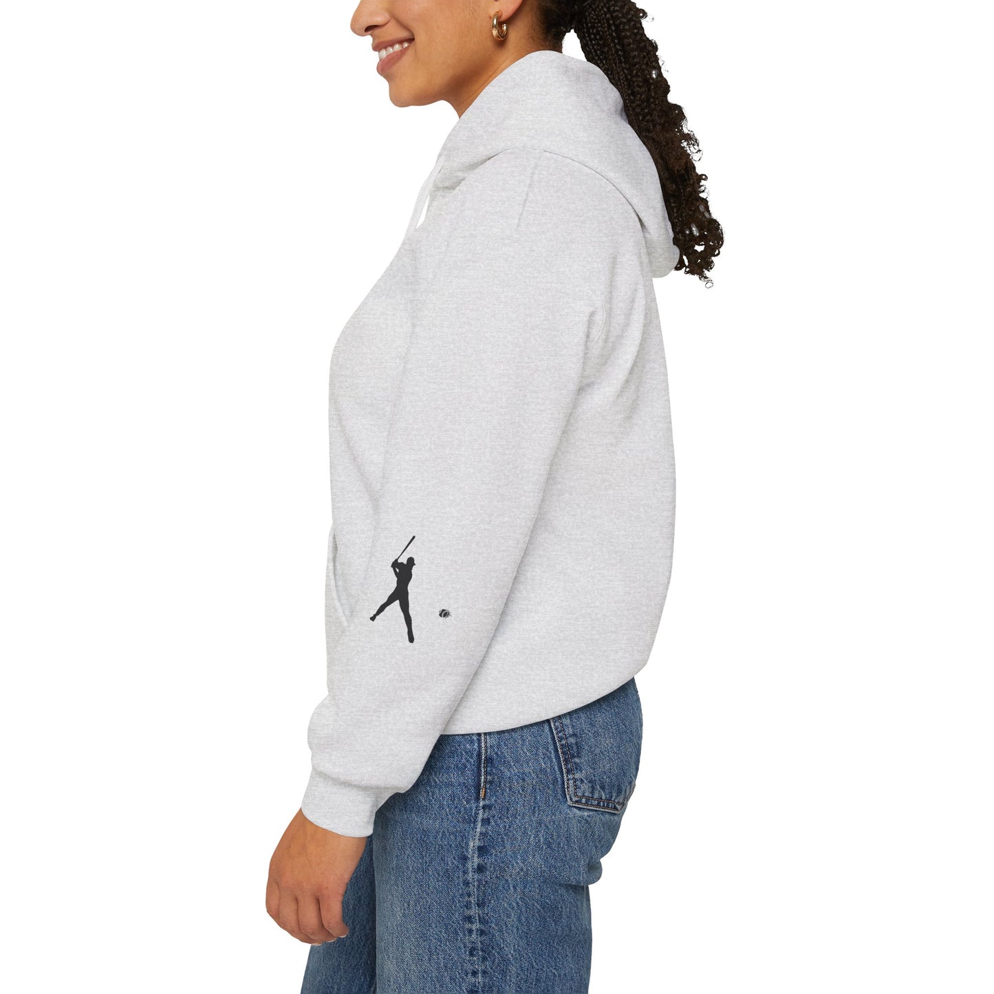 Baseball Themed Unisex Hoodie, Streetwear, Sports Fan Sweatshirt, Gift for Athletes, Casual Wear, Fall Fashion - TRV
