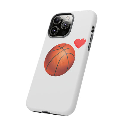 Basketball Phone Case, Love Basketball Case, Sports Gift, Athletic Style, Unique Phone Cover - TRV