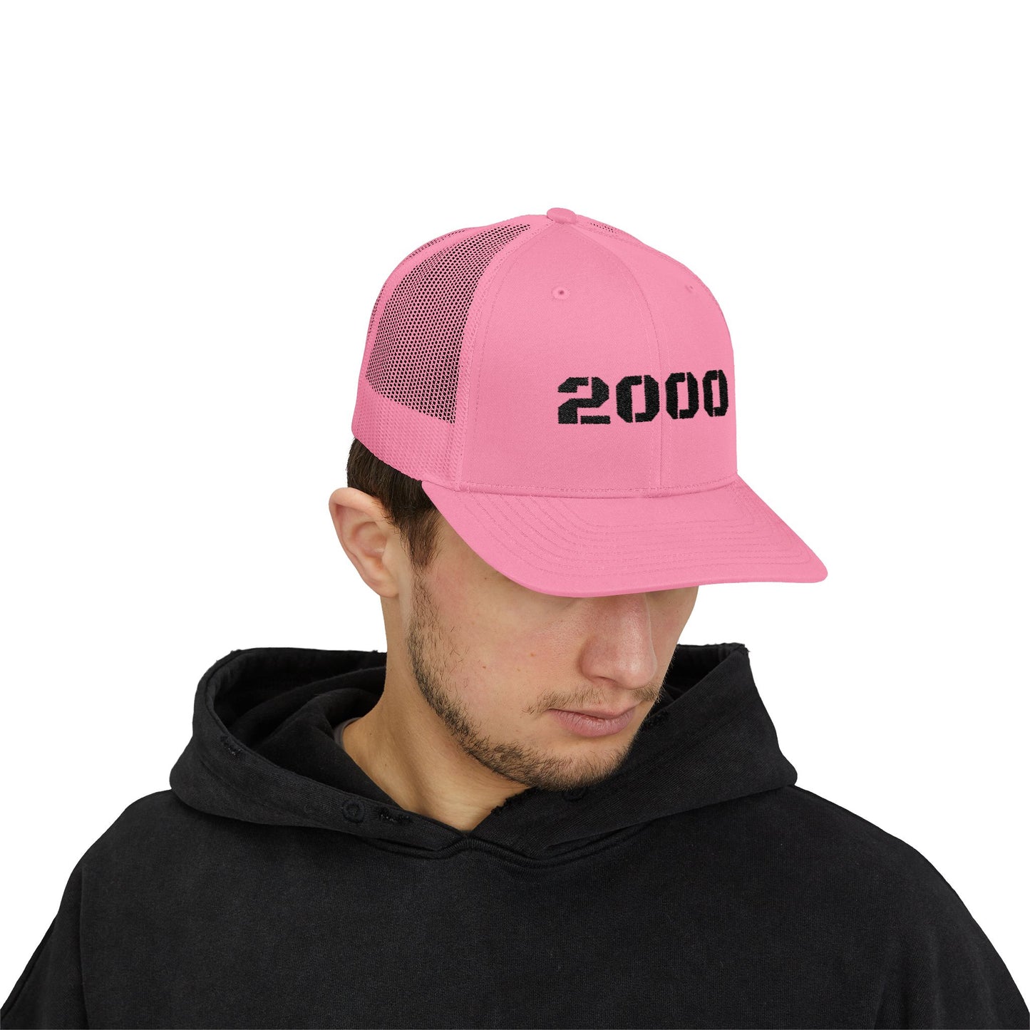 2000 Vintage Snapback Trucker Cap, Retro Baseball Hat, Birthday Gift, Stylish Outdoors Hat, 90s Nostalgia Cap - TRV