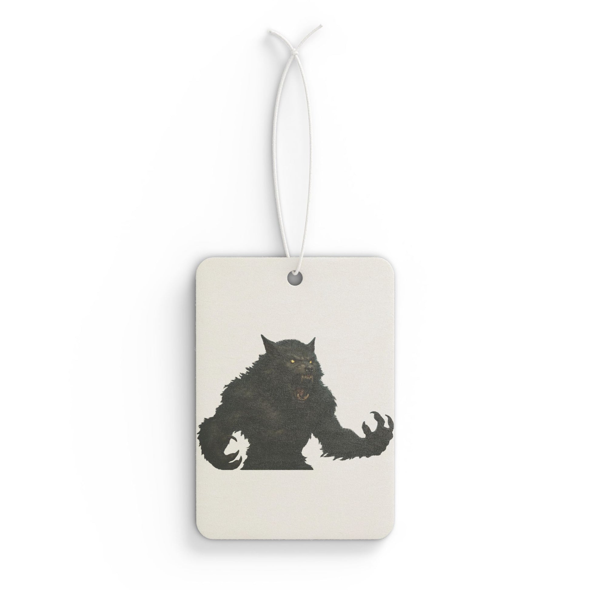 Horror-Themed Car Air Freshener, Unique Werewolf Design, Fragrance Accessory for Halloween, Spooky Home Décor, Gift for Monster Lovers - TRV