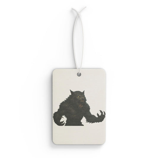 Horror-Themed Car Air Freshener, Unique Werewolf Design, Fragrance Accessory for Halloween, Spooky Home Décor, Gift for Monster Lovers - TRV