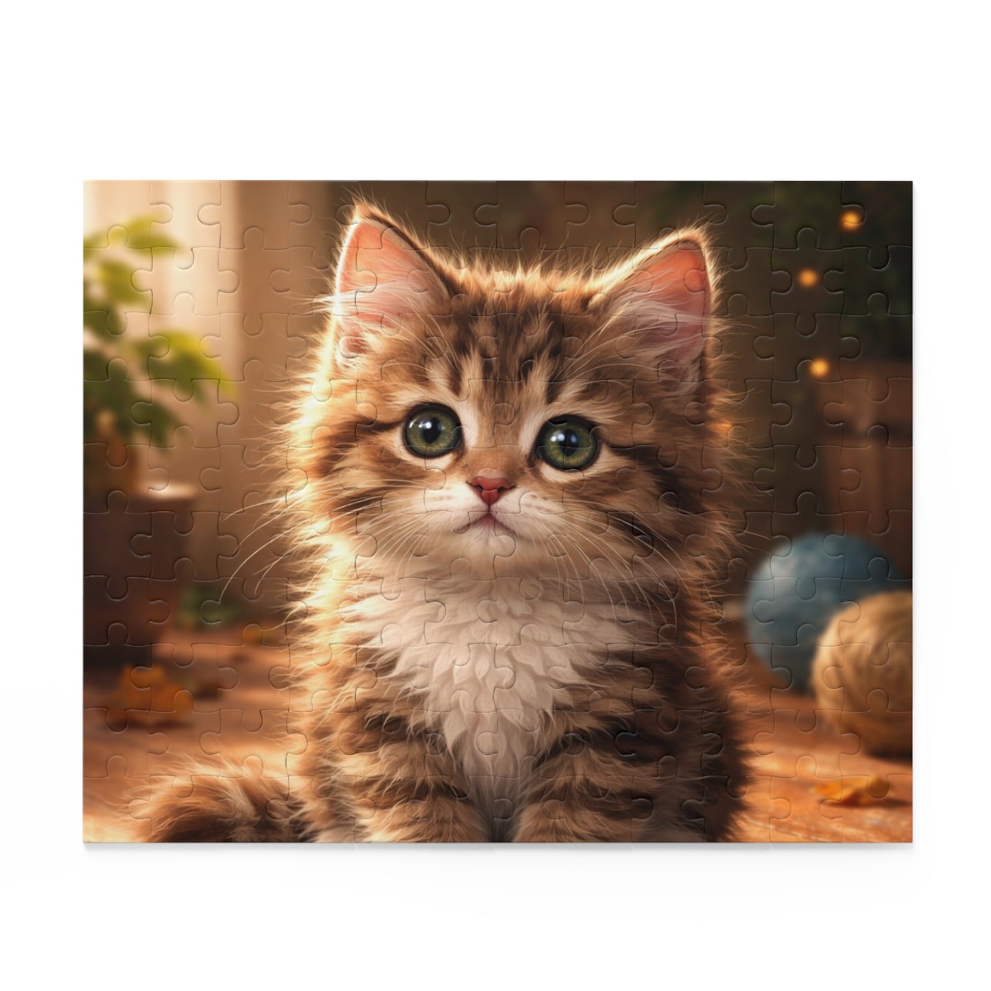 Adorable Tabby Kitten Puzzle