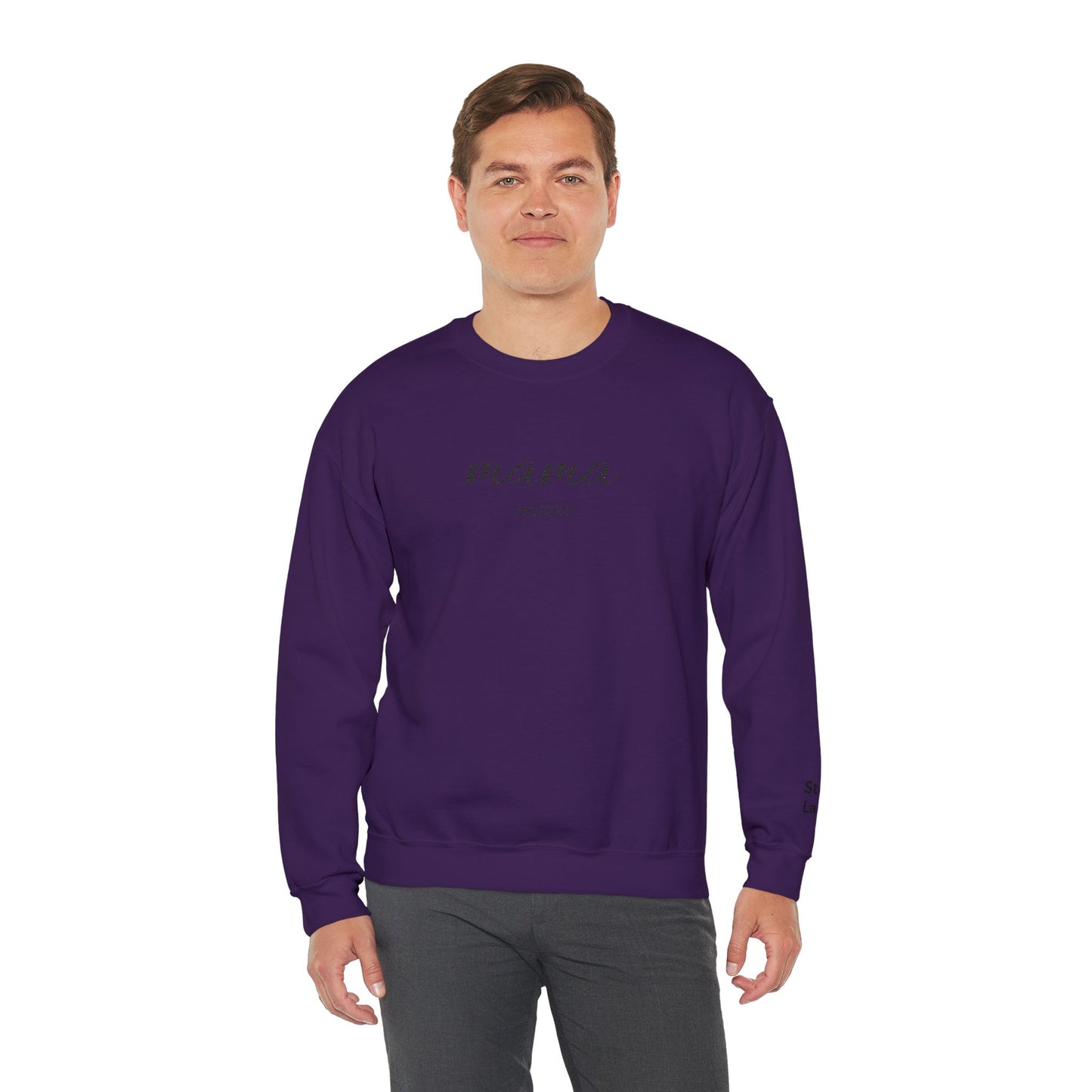 mama sweatshirt | simple script mom pullover - TRV