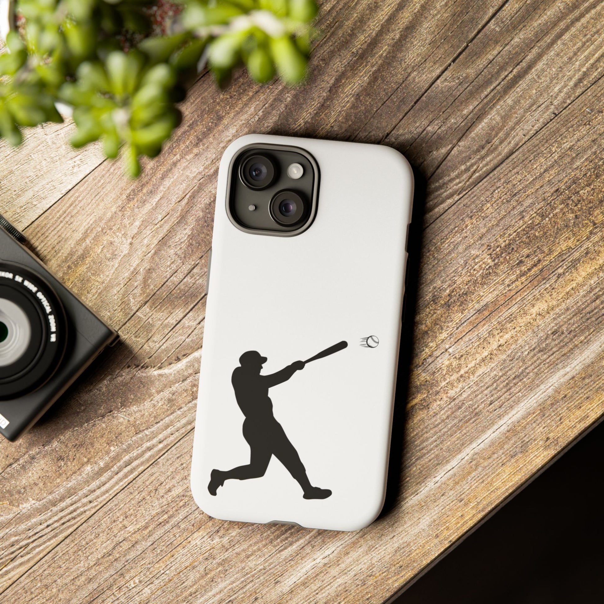 Baseball Phone Case, Tough Cases for Sport Lovers, Gift for Athletes, Baseball Accessories, Durable Phone Covers - TRV