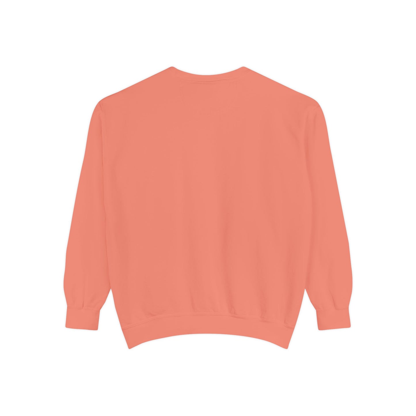Minimalist Peace Hand Sweatshirt — Small Chest Line Art Crewneck