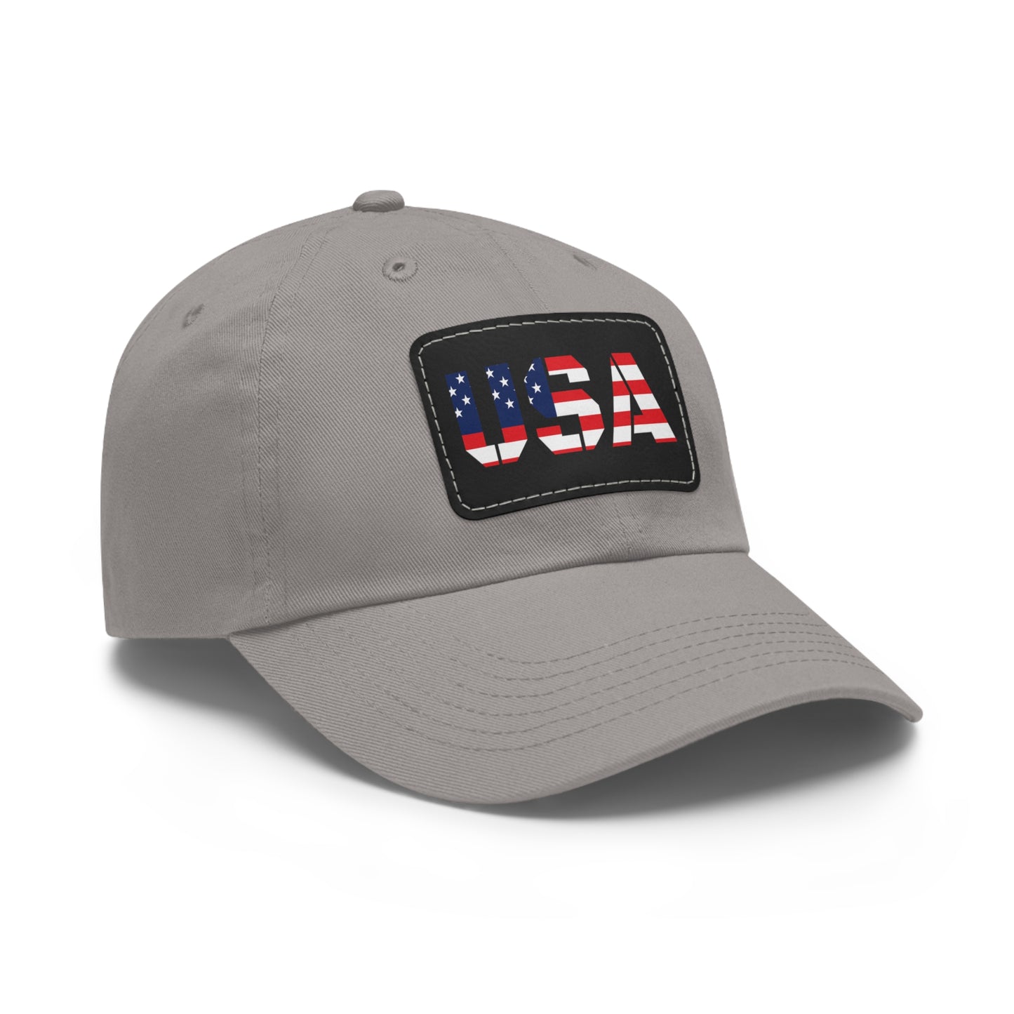 Dad Hat with USA Leather Patch - TRV