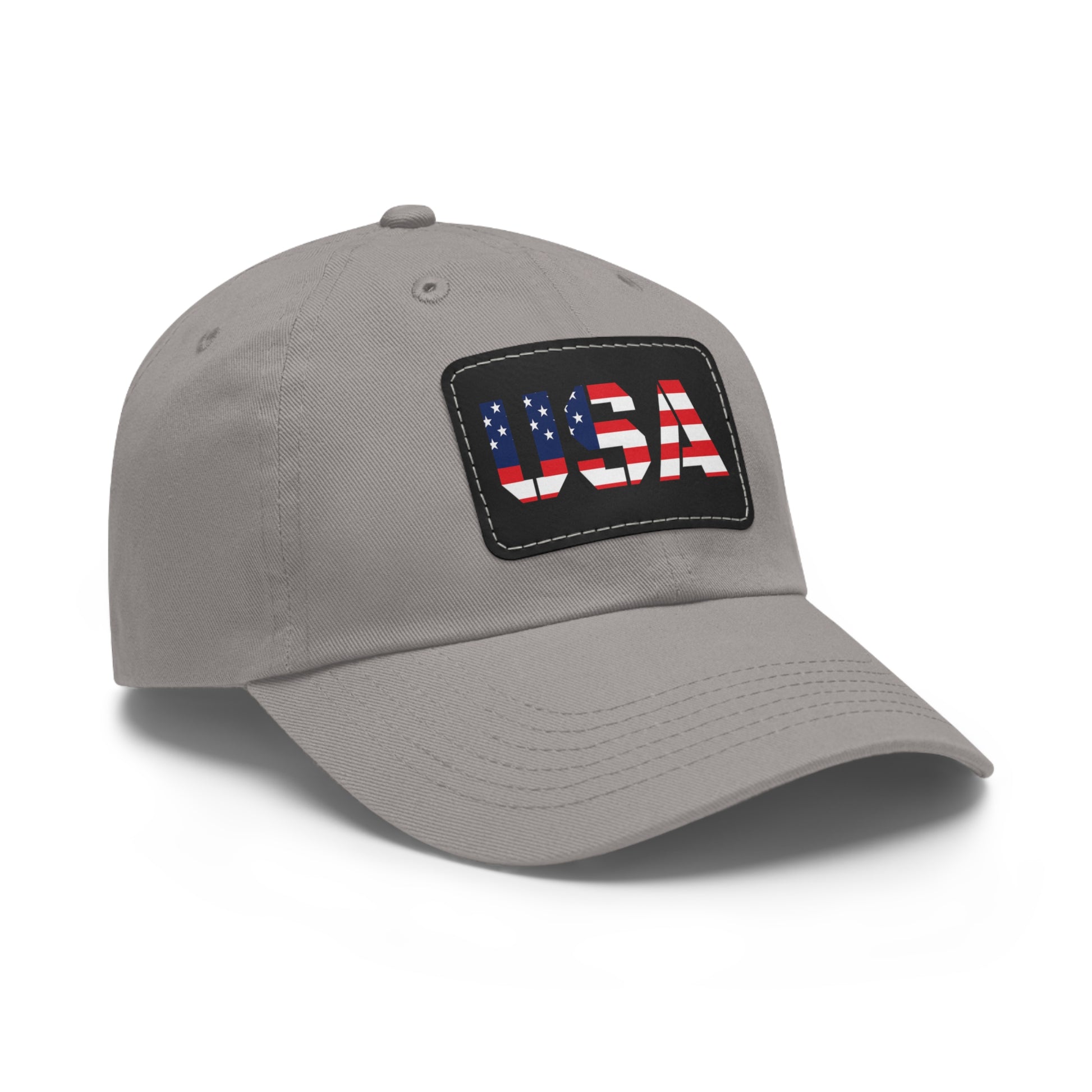 Dad Hat with USA Leather Patch - TRV