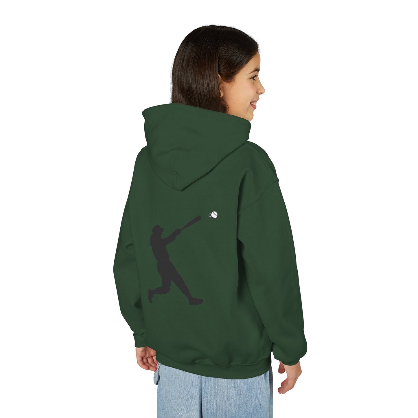 Youth Baseball Swing Hoodie | Perfect Gift for Young Players | Sports Sweatshirt | Custom Athletic Wear | Birthday Gift, Team Apparel, [...]