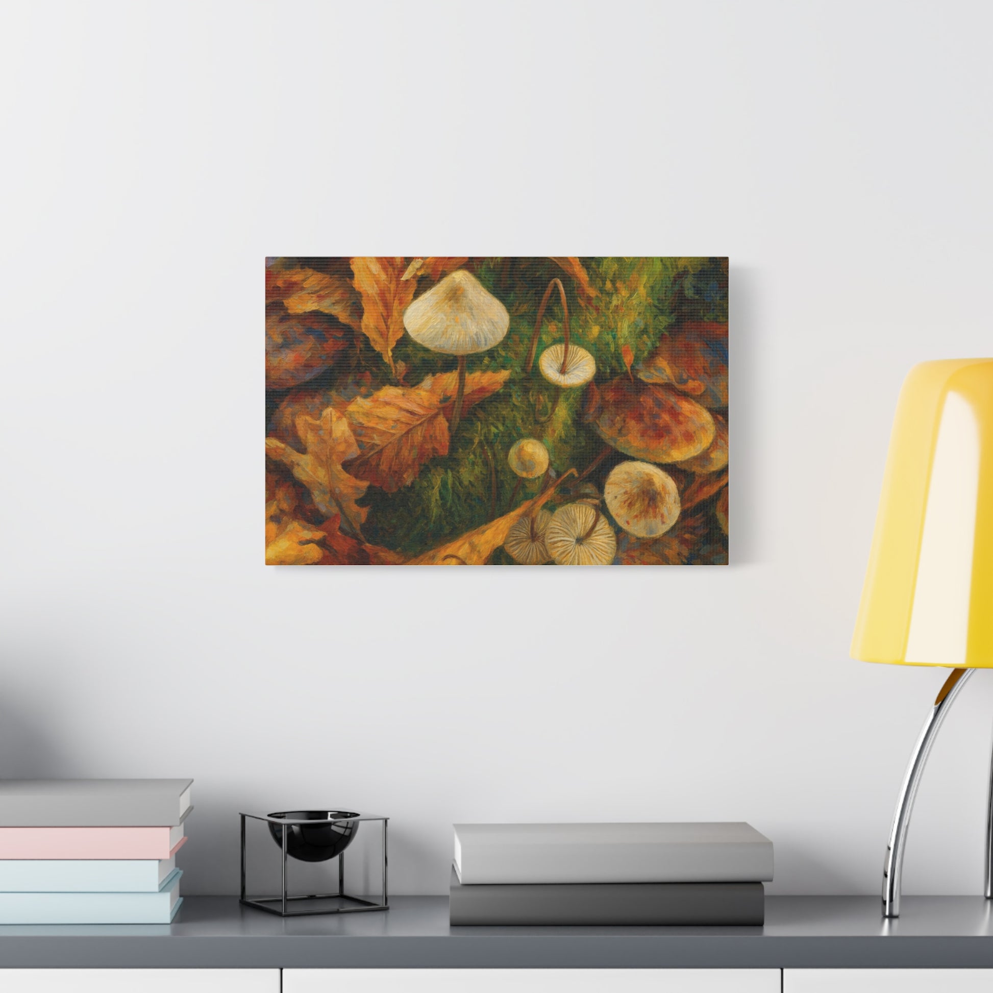 Autumn Mushrooms Canvas - TRV