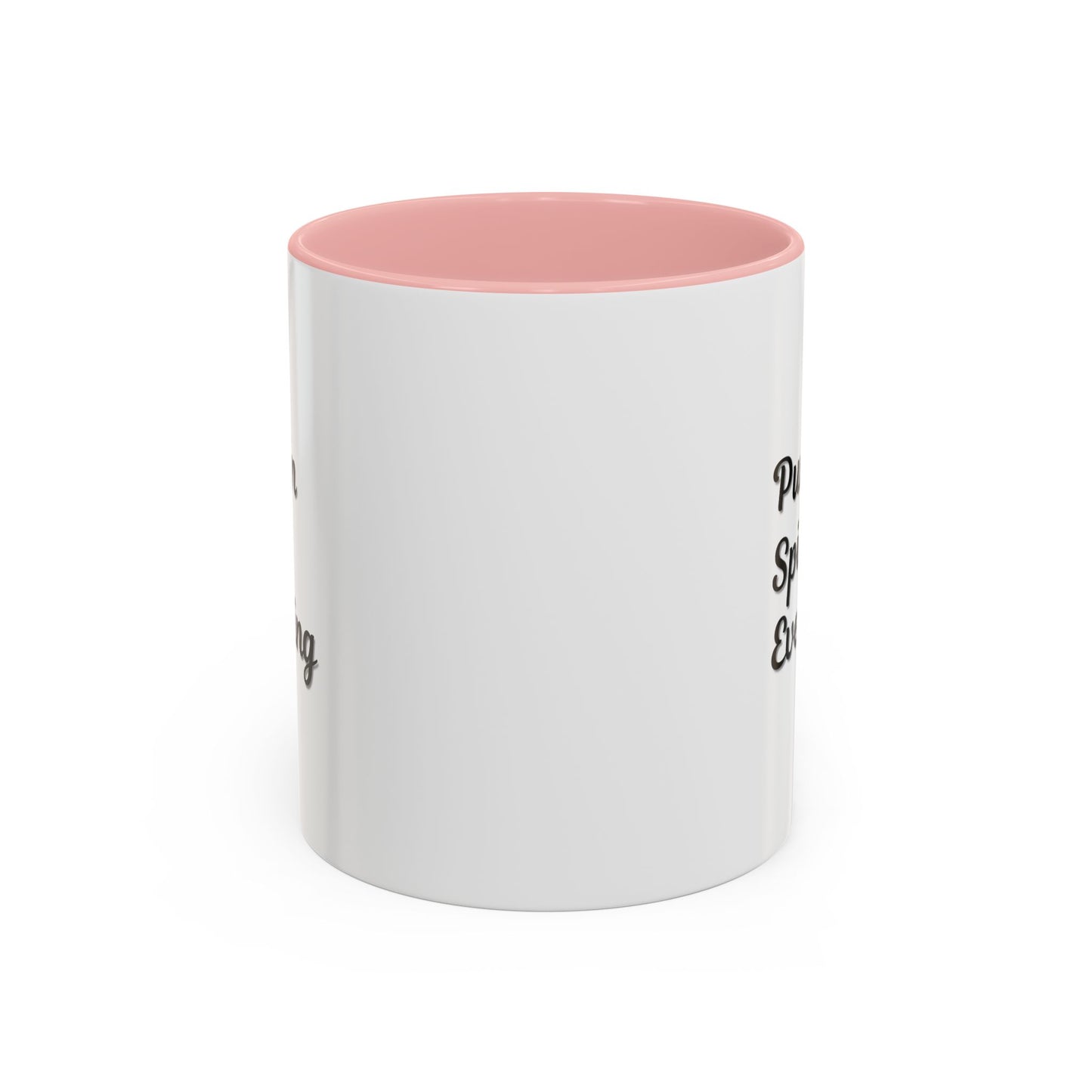 Pumpkin Spice Everything Accent Coffee Mug — Fall Seasonal 11/15oz