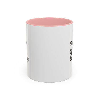 Pumpkin Spice Everything Accent Coffee Mug — Fall Seasonal 11/15oz