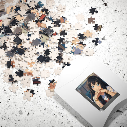 Anime Girl Portrait Puzzle | 520-Piece Jigsaw Puzzle - TRV