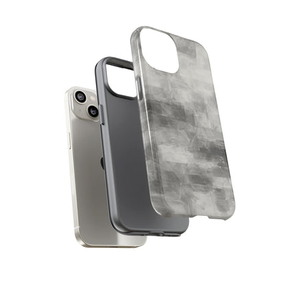 Stylish Phone Case for Tough Protection, Marble Grey Design, Customizable Gift for Her, Unisex Mobile Accessory, Birthday Present, [...] - TRV