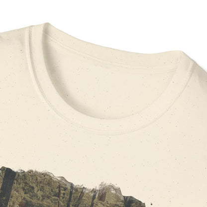 Nature-Inspired Unisex Softstyle T-Shirt, Eco-Friendly Fashion, Outdoor Lover Tee, Gift for Nature Enthusiasts, Casual Everyday Wear