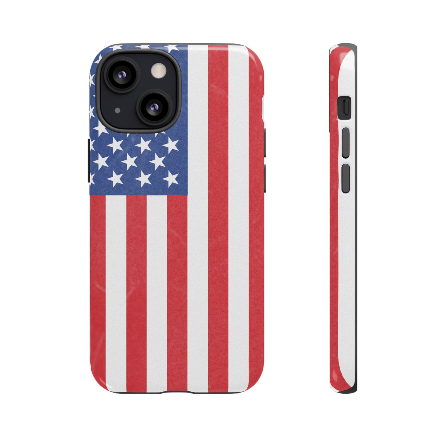American Flag Phone Case - Patriotic Cell Cover, Tough Cases, USA Pride, Independence Day Gift, Veteran's Day, Phone Protection - TRV