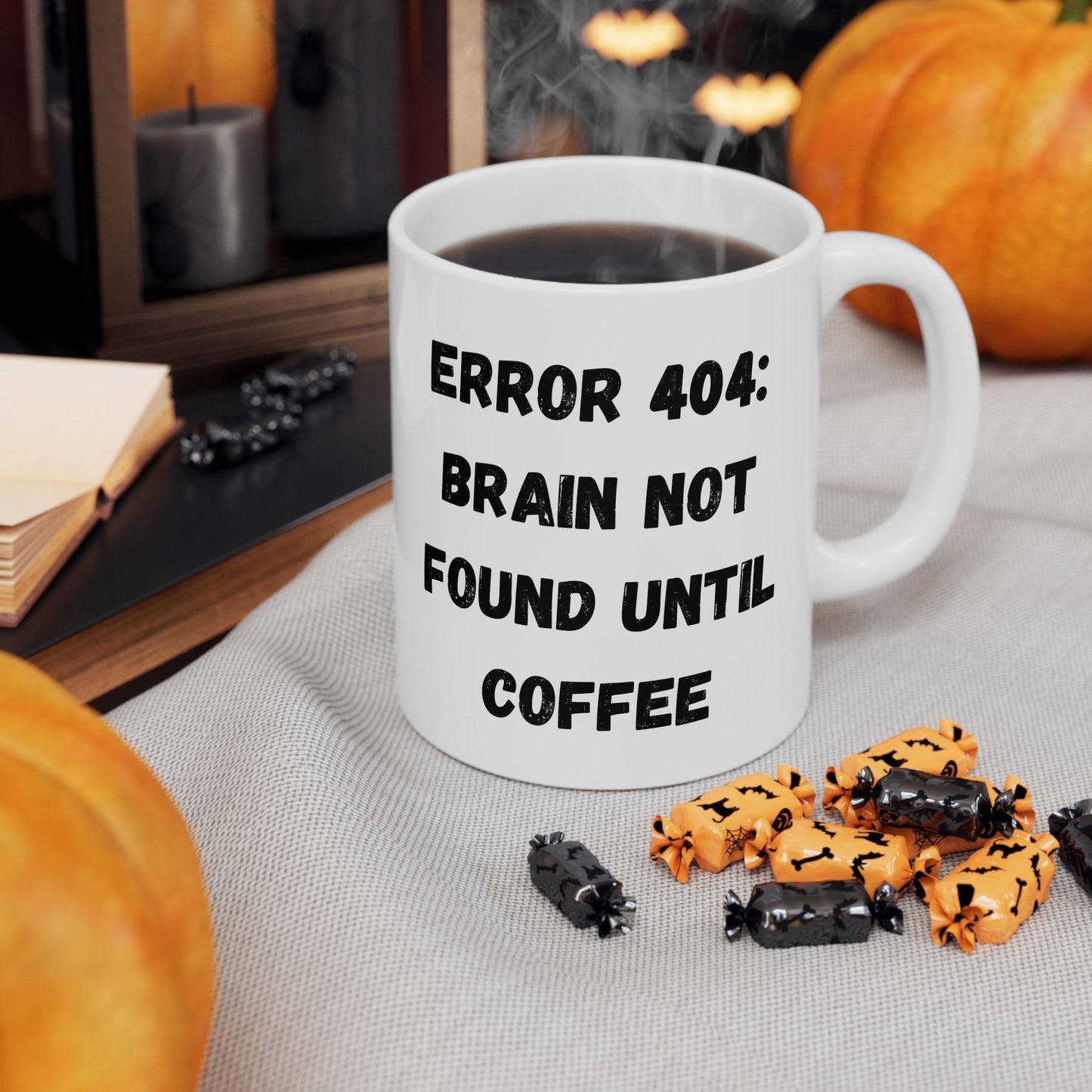 Funny Error 404 Ceramic Mug - Perfect Gift for Tech Lovers - TRV