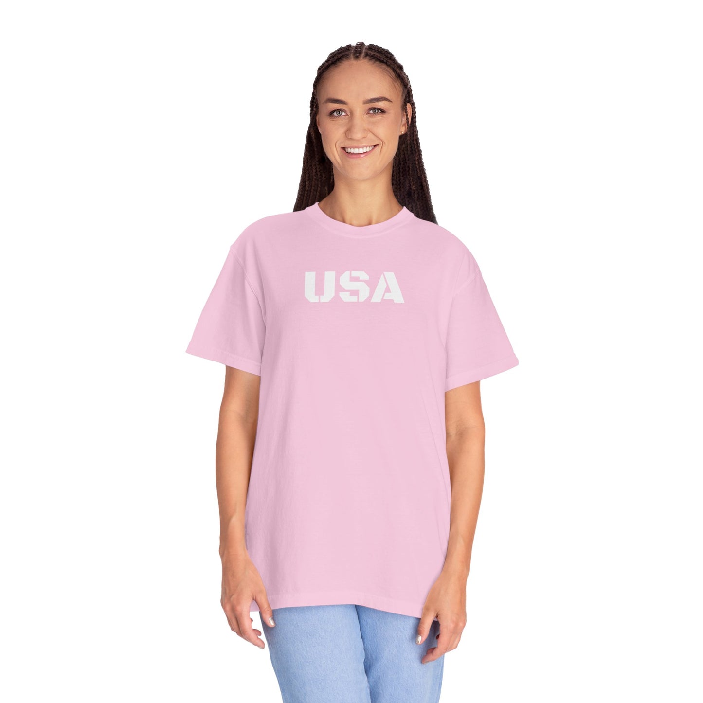 USA Vintage Unisex T-Shirt, Soft Cotton Tee, Casual Wear, Gifts for Her & Him, Summer Essentials, Independence Day Apparel - TRV