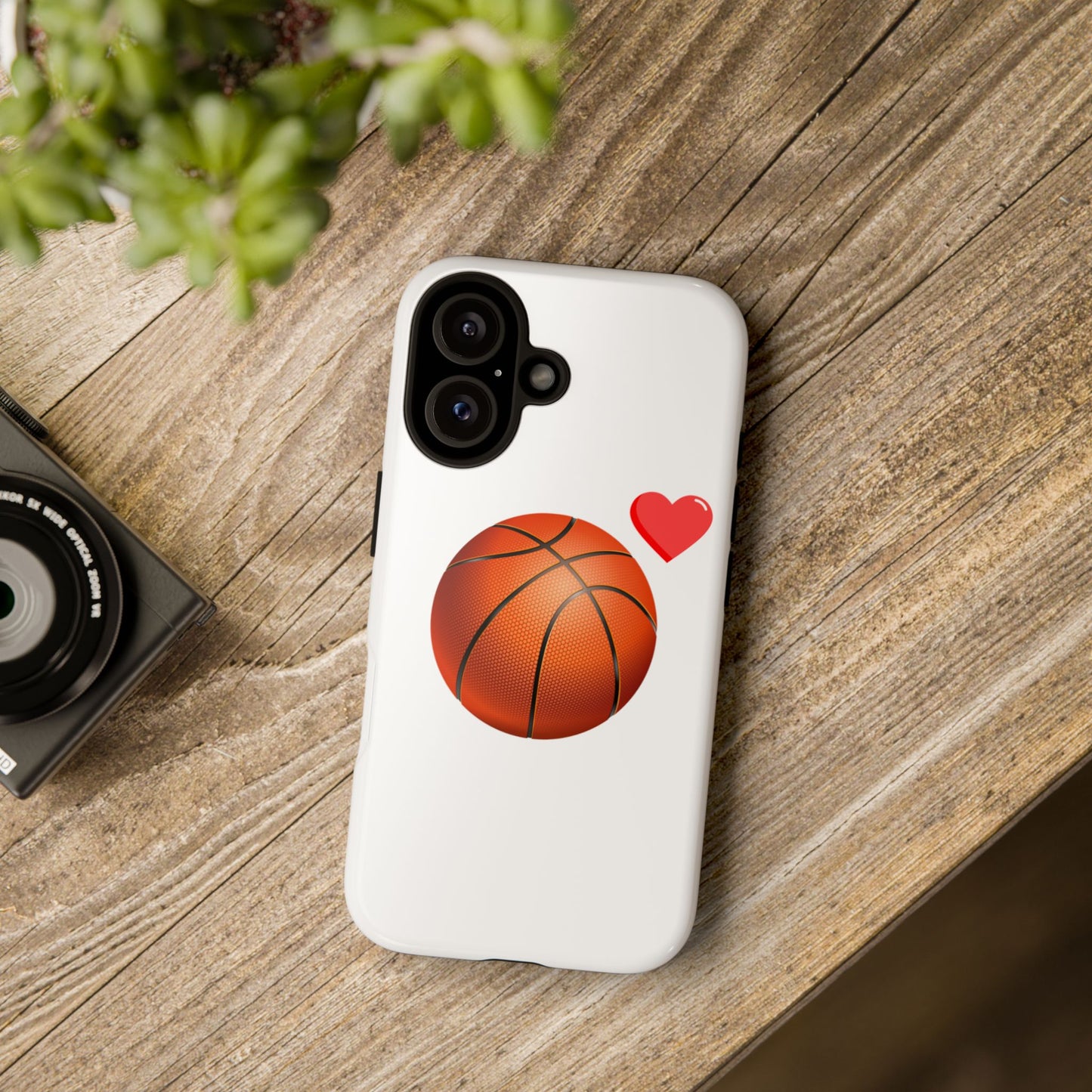 Basketball Phone Case, Love Basketball Case, Sports Gift, Athletic Style, Unique Phone Cover - TRV