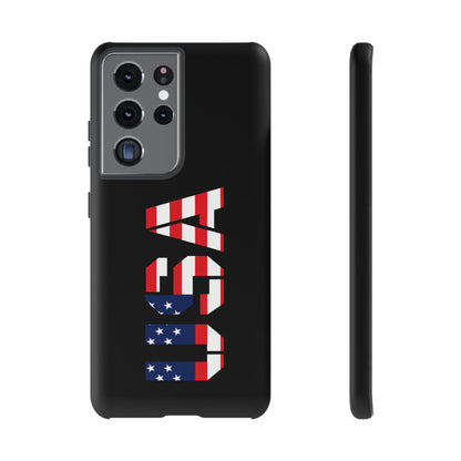USA Flag Phone Case, Tough Phone Cover, Patriotic Gift, Independence Day Accessory, American Pride Mobile Case - TRV