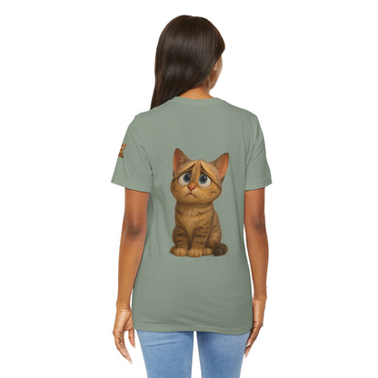 Adorable Cat Graphic Tee, Cute Pet Lover Shirt, Animal Lover Gift, Funny Cat Apparel, Birthday, Christmas, Everyday Use - TRV