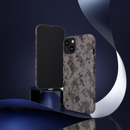 Tough Cases, Army Camouflage Phone Case, Military Style, Durable Cover, Gift for Soldiers, Outdoor Adventure, Rugged Protection - TRV